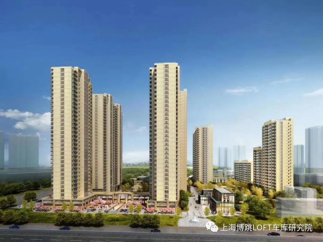 岳阳采用了LOFT车库武汉当代集团春风十里项目现已结构封顶！